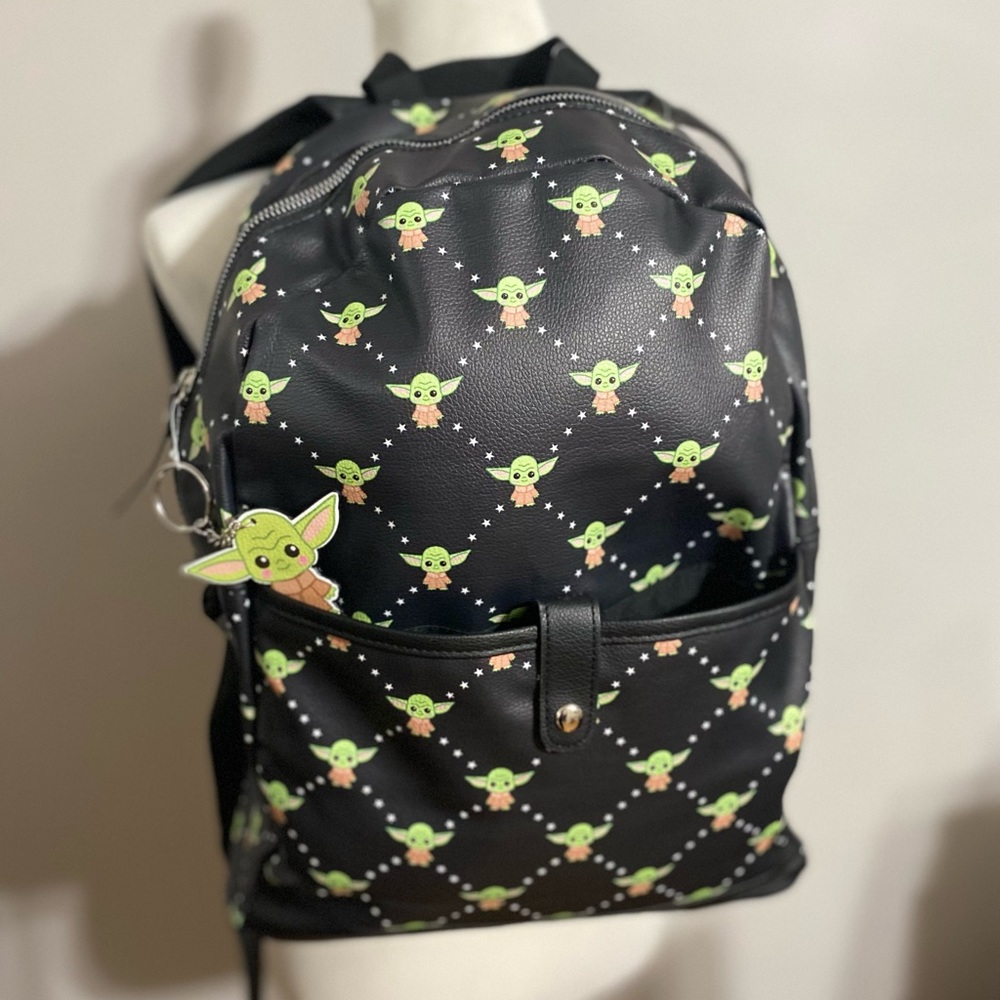 Fast Forward Disney Star Wars Baby Yoda Full-size Backpack NEW w/tag